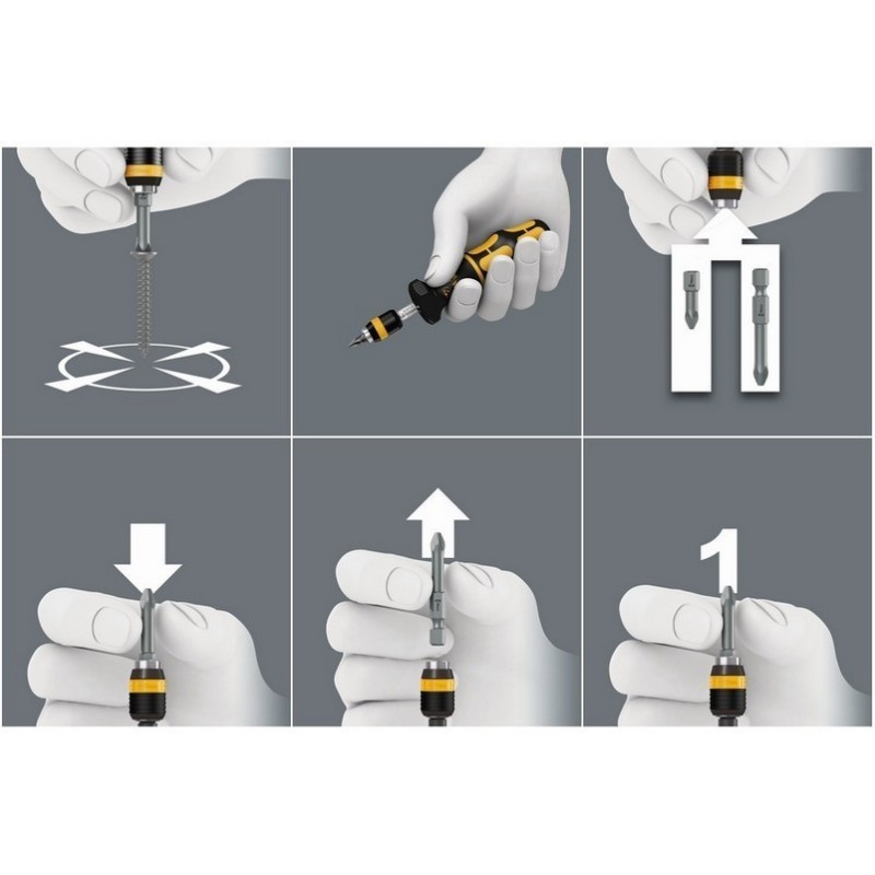 Wera 7451 ESD 0.3-1Nm Önayarlı Torklu Tornavida 05074822010