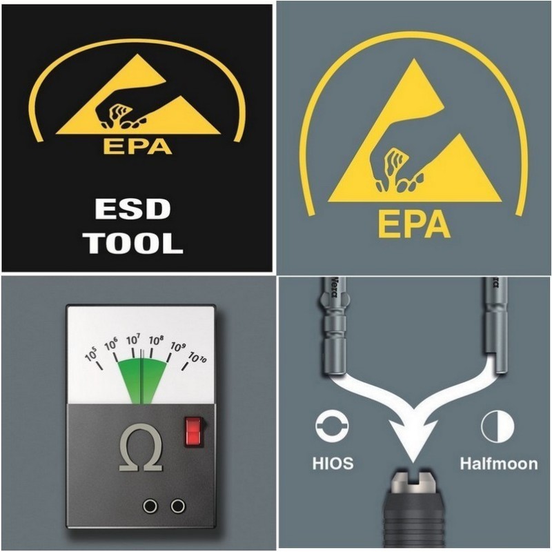 Wera 7456 ESD 0.3-1.0Nm Önayarlı Torklu Tornavida 05074828010