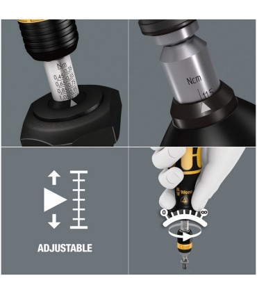 Wera 7461 ESD 1.2-3Nm Önayarlı Torklu Tornavida 05074842010