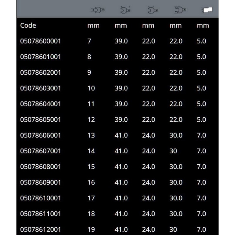 Wera 7770 Açık Ağız Geçmeli Tork Ucu 9x12 15mm 05078608001