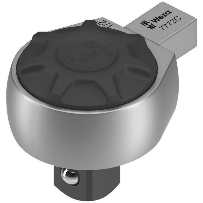 Wera 7772C Geçmeli Yön Tekerli Cırcırlı Tork Ucu 9x12mm 1/2" 05078637001