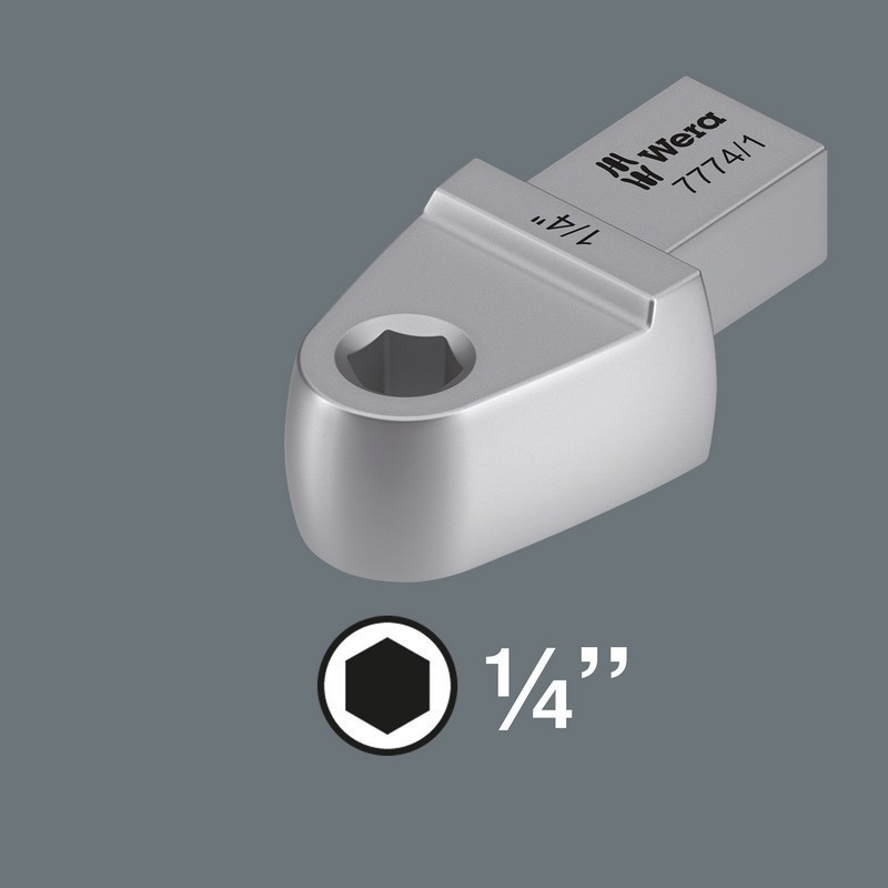 Wera 7774/1 Geçmeli Bits Tutuculu Tork Ucu 9x12mm 1/4" 05078640001