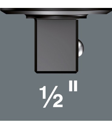 Wera 7783C Geçmeli Sabit Kafa Tork Ucu 14x18mm 1/2" 05078345001