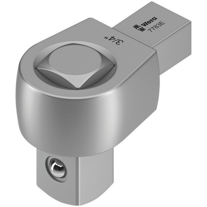 Wera 7783E Geçmeli Sabit Kafa Tork Ucu 14x18mm 3/4" İtmeli sürücü 05078710001