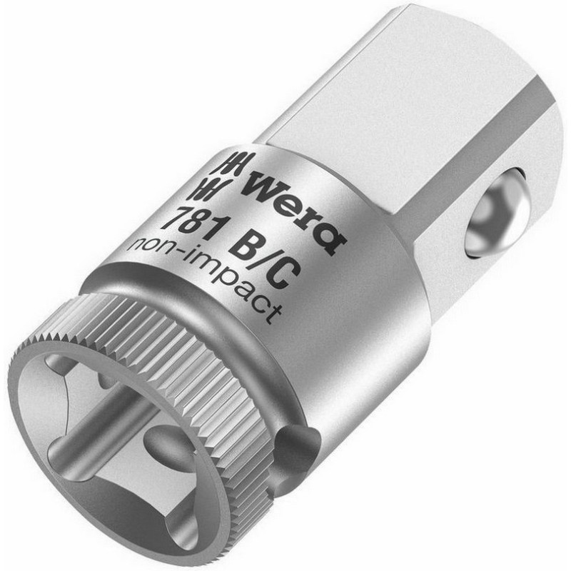 Wera 781 B/C 3/8" - 1/2" Lokma Çevirici 36mm 05042673001