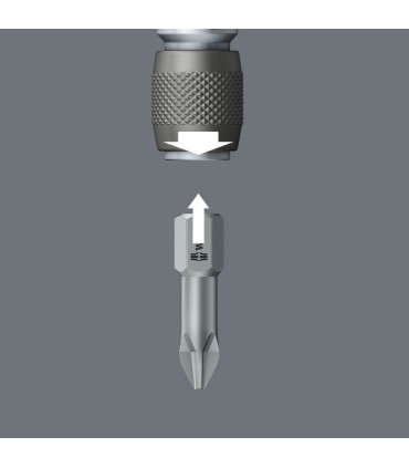 Wera 784 A/1 1/4" Kare Soketli Bits Tutucu 30mm 05042750001