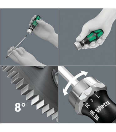 Wera 80 RA SB Vario Cırcırlı Tornavida Bits Seti 05073665001