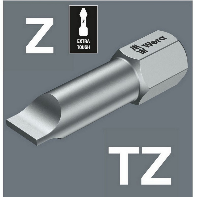 Wera 800/1 TZ Düz Bits Uç 25x1,6x8,0mm 05056240001