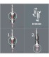 Wera 800/1 TZ Düz Bits Uç 25x1,6x8,0mm 05056240001