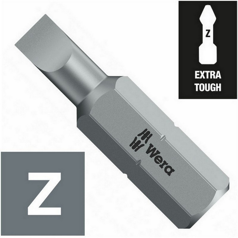 Wera 800/1 Z Düz Bits Uç 25x1,2x6,5mm 05072061001