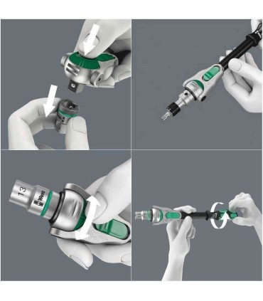 Wera 8000 C Zyklop Cırcır 1/2" Sürücü 05003600001