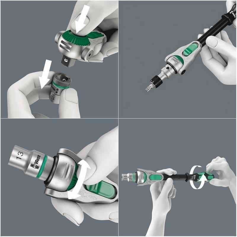 Wera 8000 C Zyklop Cırcır 1/2" Sürücü 05003600001