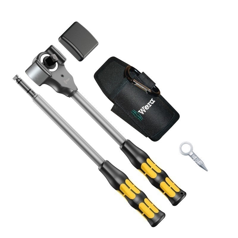 Wera 8002 C Koloss Çekiç İşlevli Cırcır Kol Seti 05133862001