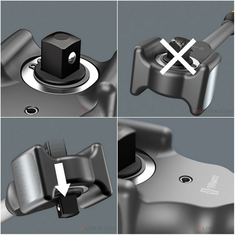 Wera 8002 C Koloss Çekiç İşlevli Cırcır Kol Seti 05133862001