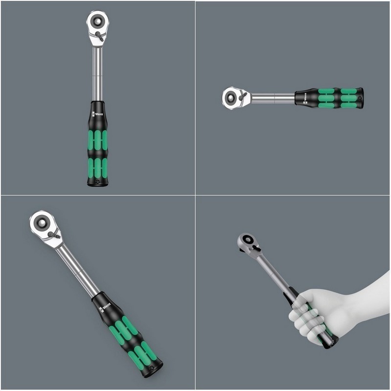 Wera 8006 SC1 Zyklop Hybrid Cırcır 1/2" Lokma Seti 05004090001