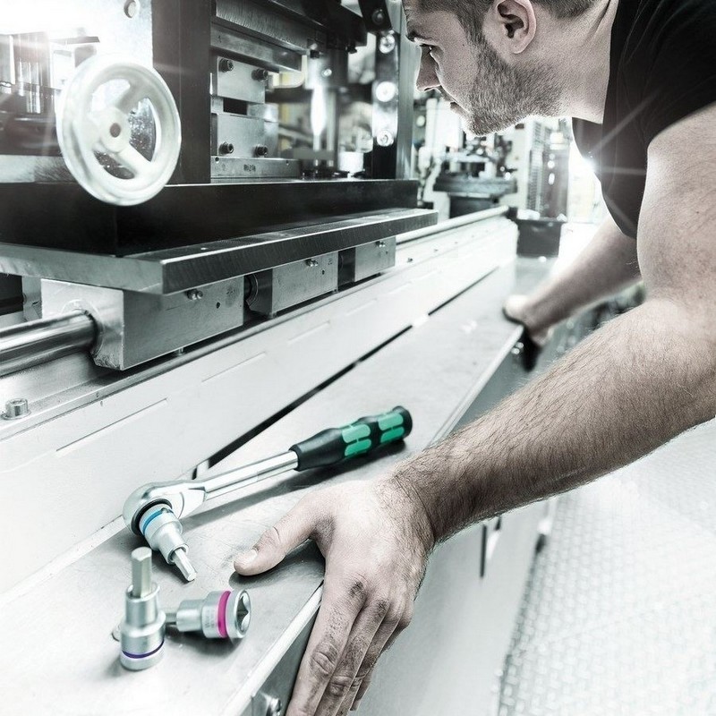 Wera 8006 SC1 Zyklop Hybrid Cırcır 1/2" Lokma Seti 05004090001