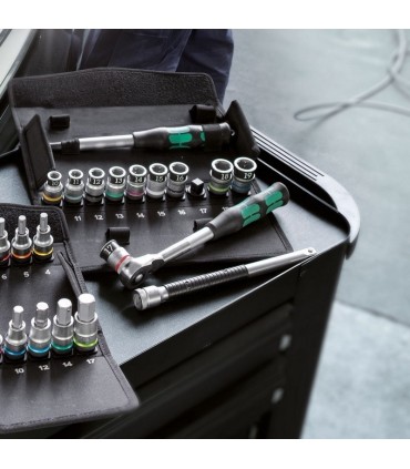 Wera 8006 SC1 Zyklop Hybrid Cırcır 1/2" Lokma Seti 05004090001