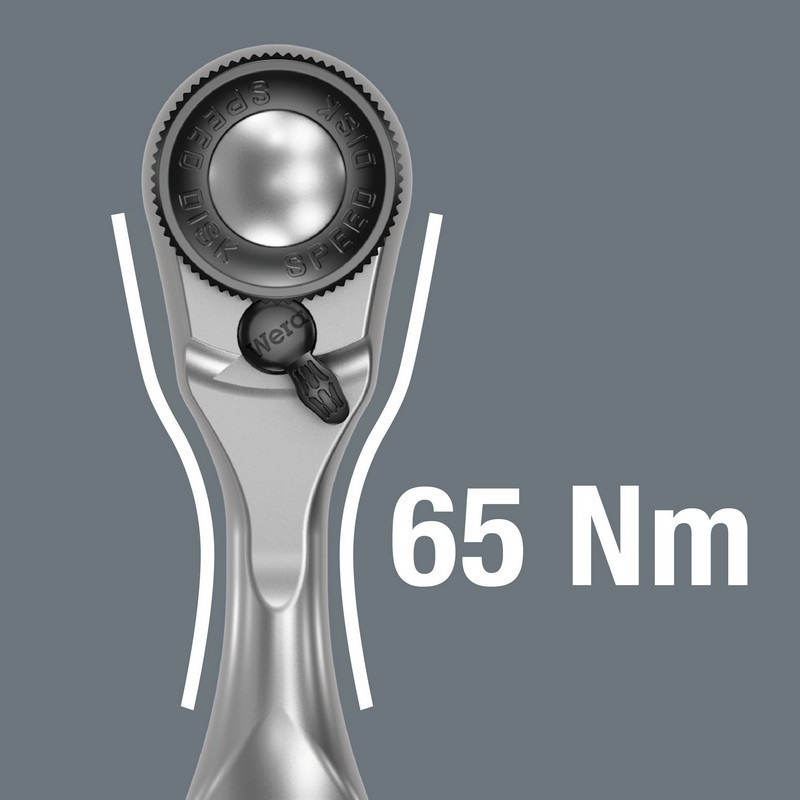 Wera 8008 A Zyklop Mini Cırcır 1/4" Sürücü 05003793001