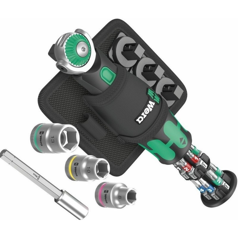 Wera 8009 Zyklop 3/8" Cırcır Bits Lokma Seti 05004281001