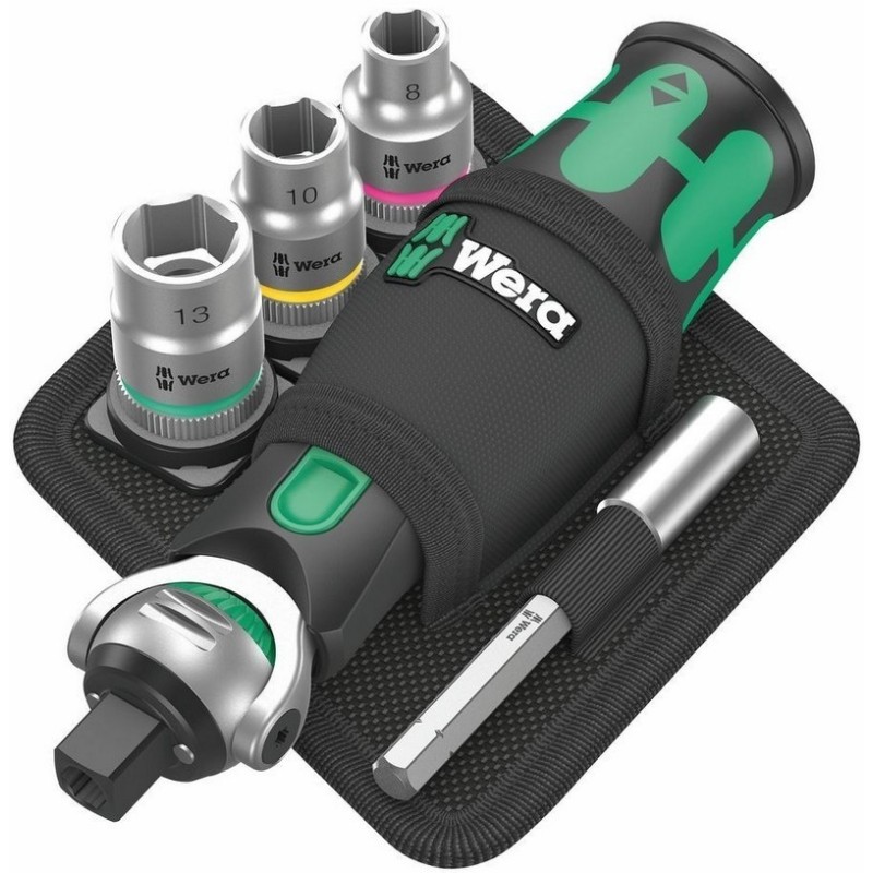 Wera 8009 Zyklop 3/8" Cırcır Bits Lokma Seti 05004281001