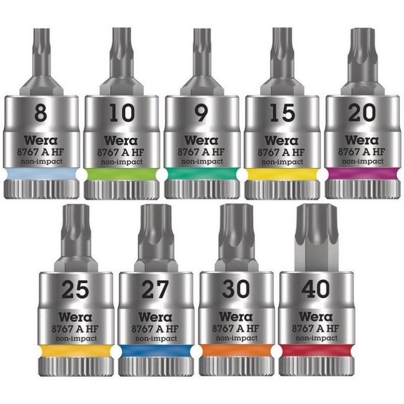 Wera 8100 SA ALL Zyklop Cırcır 1/4" Lokma Bits Seti 05003755001