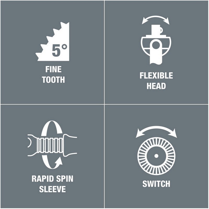 Wera 8100 SA SC2 Zyklop Cırcır Lokma Bits Seti 05160785001