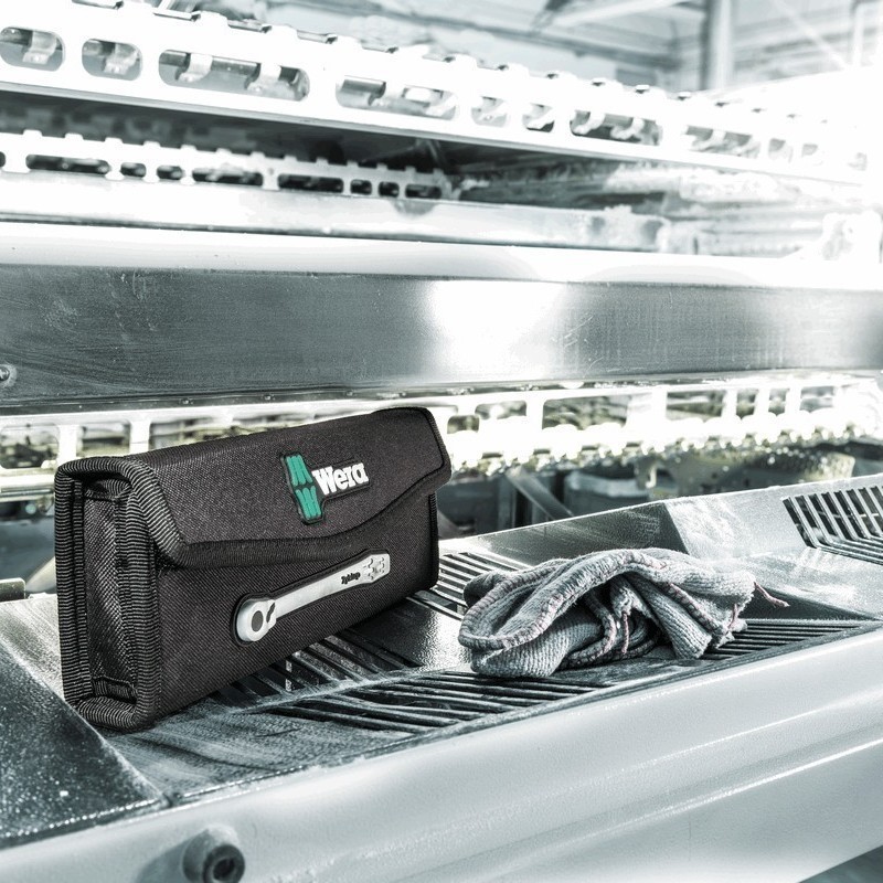 Wera 8100 SA12 HF Zyklop Metal Cırcır 1/4" Lokma Seti 05003756001