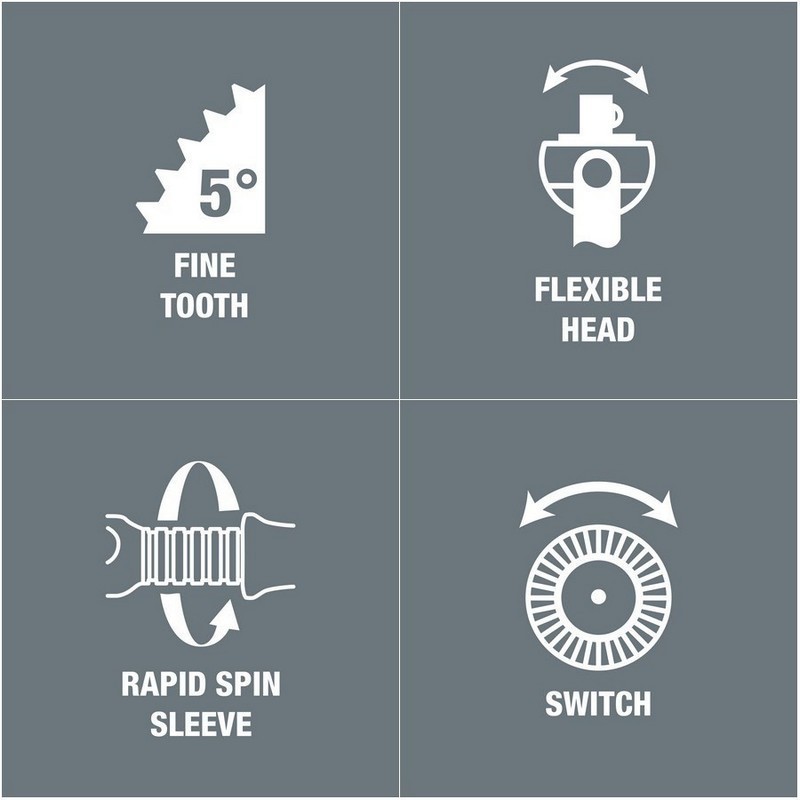 Wera 8100 SA2 Zyklop Cırcır 1/4" Lokma Bits Seti 05003533001