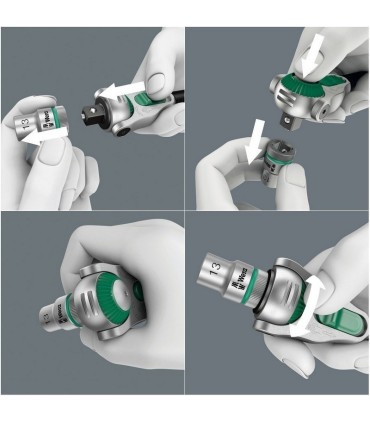 Wera 8100 SA2 Zyklop Cırcır 1/4" Lokma Bits Seti 05003533001