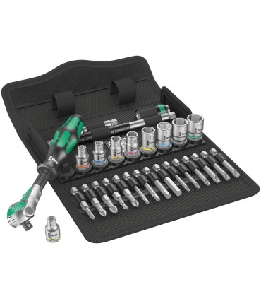 Wera 8100 SA6 Zyklop Cırcır 1/4" Lokma Bits Seti 05004016001