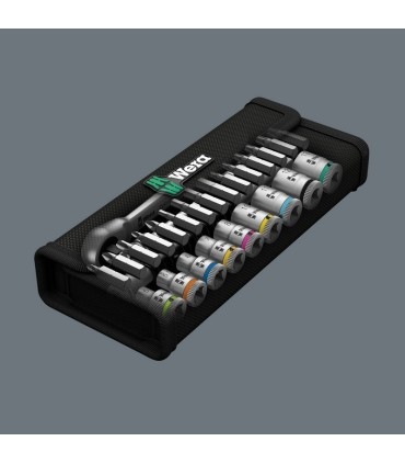 Wera 8100 SA7 Zyklop Cırcır 1/4" Lokma Bits Seti 05004017001