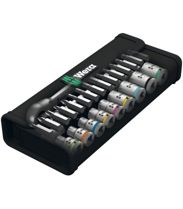 Wera 8100 SA8 Zyklop Metal Cırcır 1/4" Lokma Bits Seti 05004018001