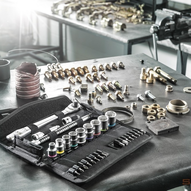 Wera 8100 SB8 Zyklop Cırcır 3/8" Lokma Bits Seti 05004048001