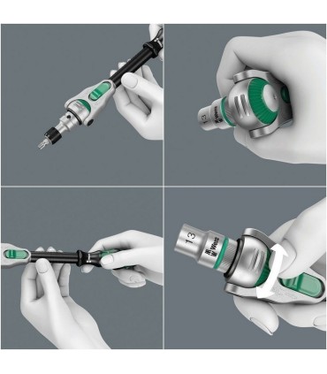 Wera 8100 SC2 Zyklop Speed Cırcır 1/2" Lokma Bits Seti 05003645001