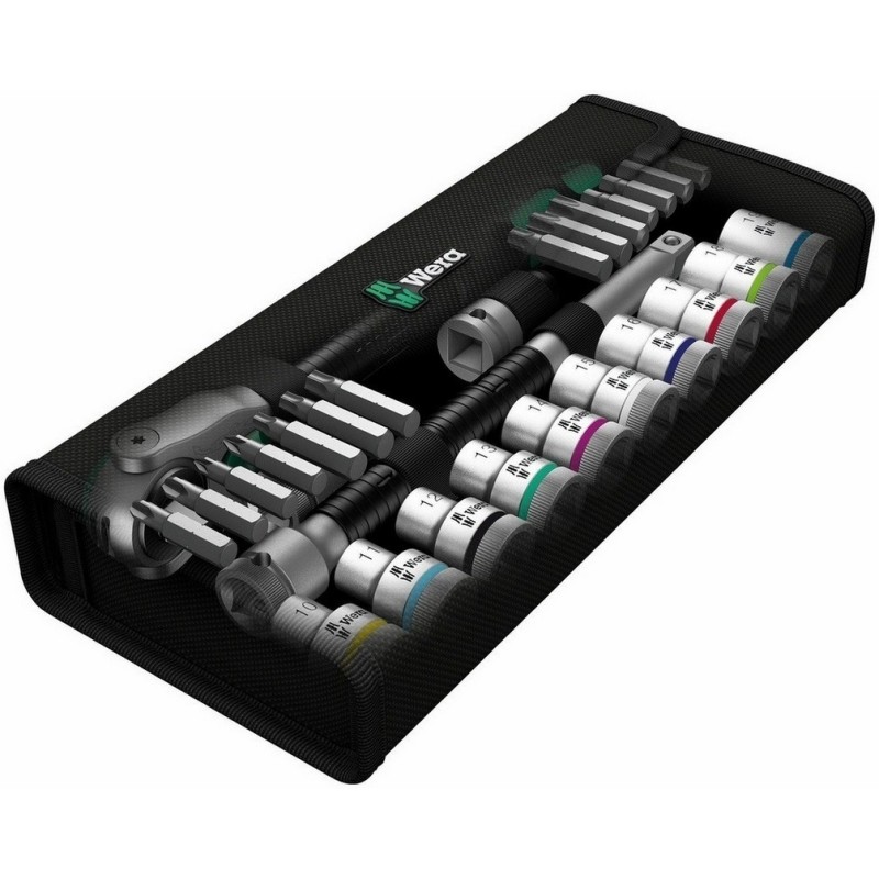 Wera 8100 SC6 Zyklop Speed Cırcır 1/2" Lokma Bits Seti 05004076001