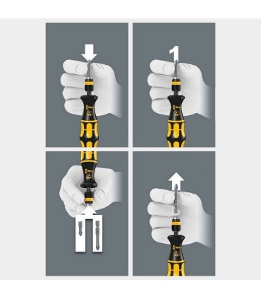 Wera 813 R ESD Rapidaptor Bits Tutuculu Tornavida 05051273001