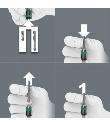 Wera 813 R Rapidaptor Bits Tutuculu Tornavida 05051272001