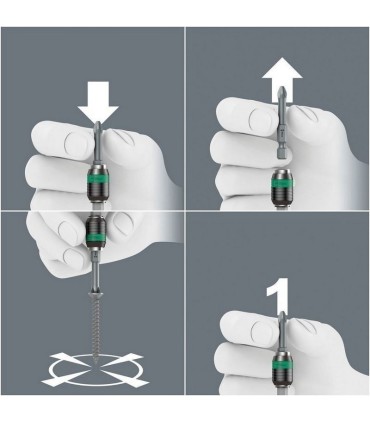 Wera 816 RA Bits Tutuculu Cırcırlı Tornavida 05051461001