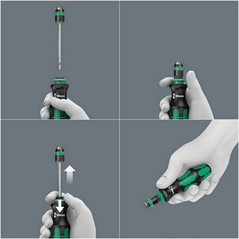 Wera 817 R Rapidaptor Bits Tutuculu Tornavida 05051482001