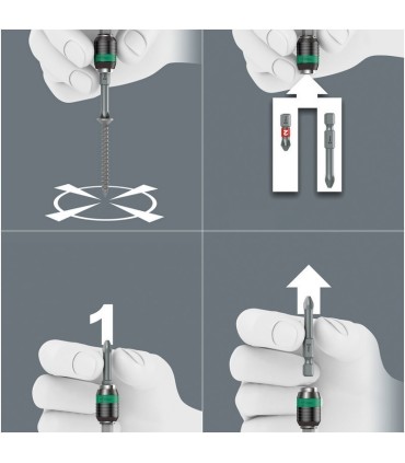 Wera 817 R Rapidaptor Bits Tutuculu Tornavida 05051482001