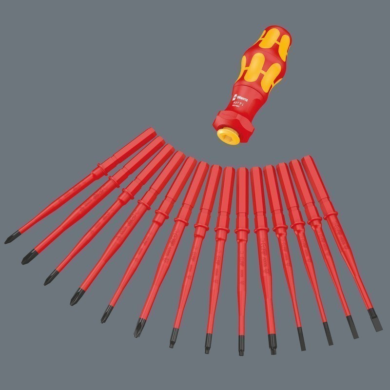 Wera 827 Ti Değişken Uçlu Yalıtımlı Tornavida Seti Emperyal 05057485001