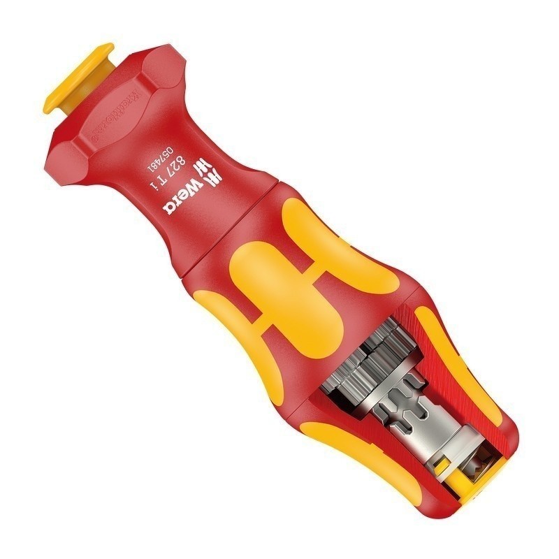 Wera 827 Ti Değişken Uçlu Yalıtımlı Turbo Tornavida Sapı 05057481001