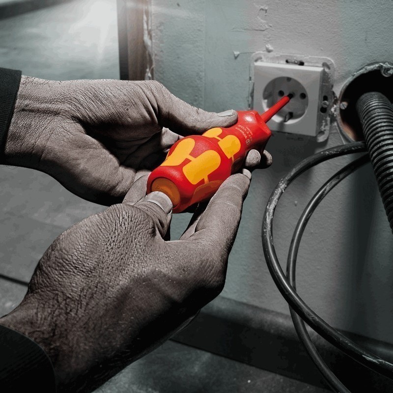 Wera 827 Ti Değişken Uçlu Yalıtımlı Turbo Tornavida Sapı 05057481001