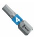 Wera 840/1 BTZ HexPlus Bits Uç 25x4,0mm 05056684001