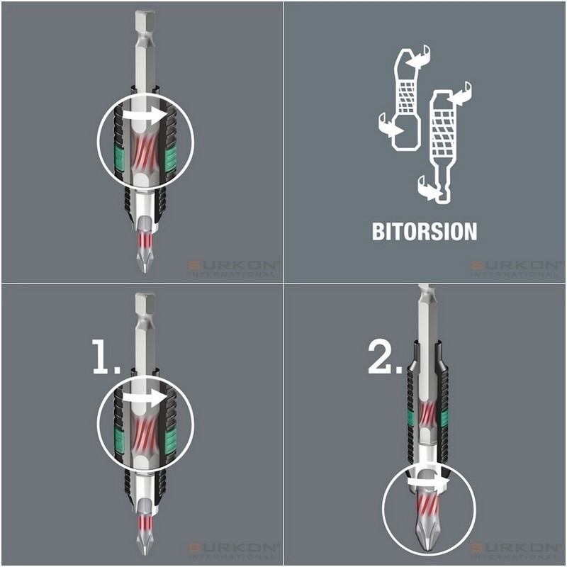 Wera 840/1 BTZ HexPlus Bits Uç 25x4,0mm 05056684001