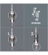 Wera 840/1 IMP DC HexPlus Bits Uç 25x5mm 10 Adet 05057605001