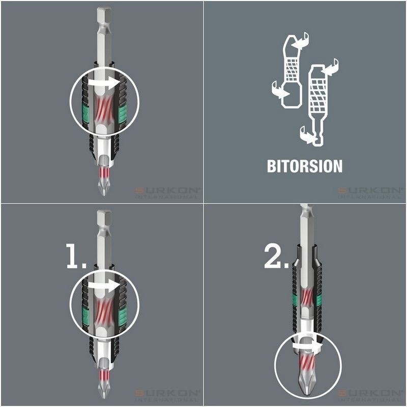 Wera 840/1 IMP DC HexPlus Bits Uç 25x5mm 10 Adet 05057605001