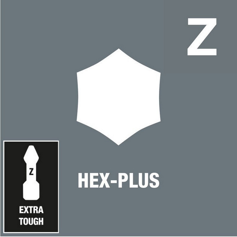Wera 840/1 Z HexPlus Bits Uç 25x10mm 05056340001