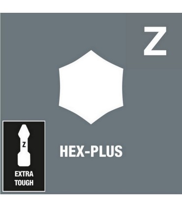 Wera 840/2 Z HexPlus Bits Uç 30x4,0mm 05057510001