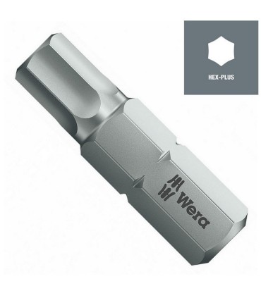 Wera 840/2 Z HexPlus Bits Uç 30x6,0mm 05057520001